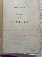 Bijbel OT/NT (1869), Antiek en Kunst, Antiek | Boeken en Bijbels, Ophalen