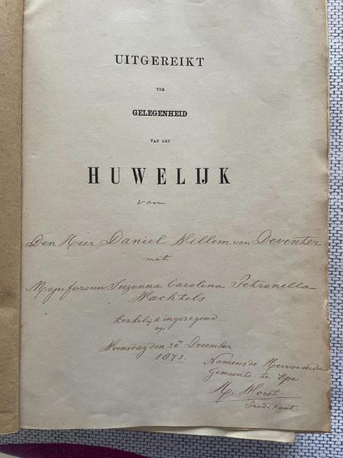 Bijbel OT/NT (1869), Antiek en Kunst, Antiek | Boeken en Bijbels, Ophalen