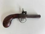 Antiek percussie pistool, voor 1870, Ophalen of Verzenden