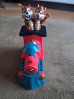 Vintage knabbel en babbel op trein figuur happy meal, Verzamelen, Disney, Ophalen of Verzenden, Overige figuren, Zo goed als nieuw