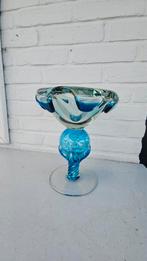 Waterford Evolution Blue Art Glazen Schaal, Antiek en Kunst, Antiek | Glas en Kristal, Ophalen of Verzenden