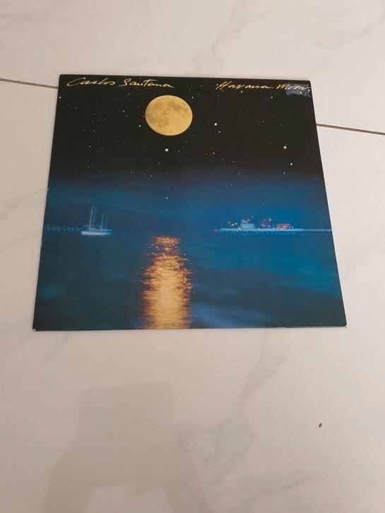 Carlos Santana Havana Moon, Cd's en Dvd's, Vinyl | Rock, Zo goed als nieuw, Poprock, 12 inch, Verzenden