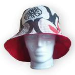 Bucket hat wit zwart rood retro stijl Nieuw reversible, Kleding | Dames, Hoeden en Petten, Hoed, Nieuw, ?, ?