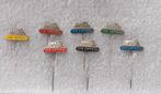 7 verschillende speldjes van TRIX modeltreinen, Ophalen of Verzenden, Gebruikt, Overige onderwerpen, Speldje of Pin