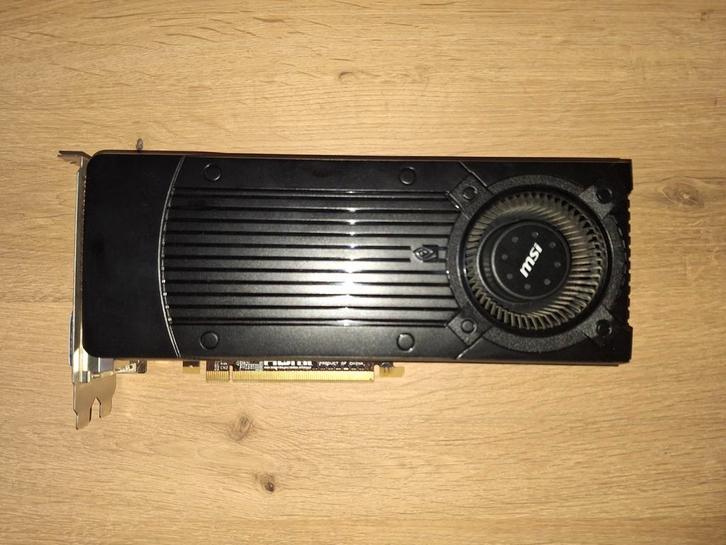 MSI GTX 760 | 2GB | Werkend, Computers en Software, Videokaarten, Gebruikt, Nvidia, PCI-Express 3.0, GDDR5, HDMI, DisplayPort