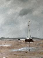 Leo Pors, schepen op het wad, Ophalen