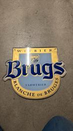 Brugs tarwe bier bord, Ophalen of Verzenden, Zo goed als nieuw, Reclamebord, Plaat of Schild, Overige merken