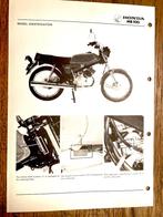 Honda MB100 1980 Service Manual, Verzenden, Honda