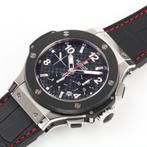 Hublot Big Bang Ceramic bezel 44 (Goed/ 2010), Overige merken, Staal, Polshorloge, Ophalen of Verzenden