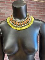 Mooie brede ketting, Ophalen of Verzenden, Gebruikt, Overige materialen