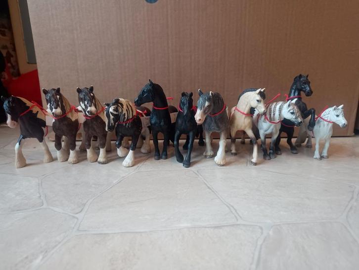 Schleich paarden bodies, Kinderen en Baby's, Speelgoed | Overig, Gebruikt, Jongen of Meisje, Ophalen of Verzenden