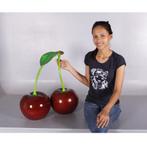 Cherry Pair – Kersen decoratie – 59 cm, Verzamelen, Merken en Reclamevoorwerpen, Nieuw, Reclamebord, Ophalen