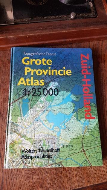 Topgrafische Dienst-Grote ProvincieAtlas1:25 000Zuid-Holland