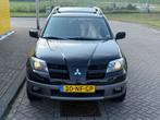Mitsubishi Outlander 2.0 Sport 4WD Bj 2003 AIRCO Panoramdak, Auto's, Euro 5, Zwart, 4 cilinders, Zwart