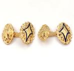 18 Karaat Geelgouden Manchetknopen, Sieraden, Tassen en Uiterlijk, Manchetknopen, Niet van toepassing, Verzenden, Niet van toepassing