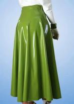 Echte Latex Rok Wijd, tm 4XL, Kleding | Dames, Verzenden, Nieuw, Onder de knie