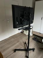 TV standaard 32-65 inch zonder tv verrijdbaar, Ophalen, Zo goed als nieuw