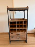 Industriele Wijnkast - 56x38x113cm, Ophalen, 15 tot 25 flessen, Nieuw, 75 cm of meer