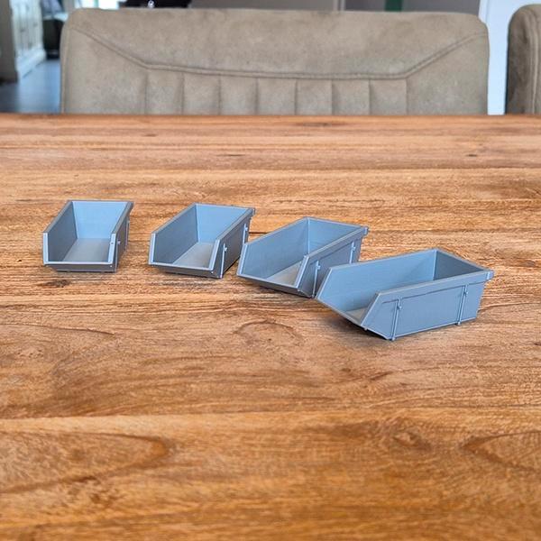 Container Constructiepuin V2 – 1-50, Hobby en Vrije tijd, Modelauto's | 1:50, Nieuw, Bus of Vrachtwagen, Overige merken, Ophalen of Verzenden