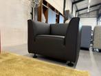 Nieuw Gelderland 4800 Fauteuil zwart leer Design stoel, Huis en Inrichting, Fauteuils, Nieuw, Leer, Ophalen of Verzenden, Gelderland