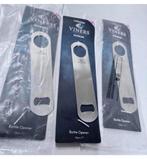 3X Viners Barware Flat Bottle Opener fles bier opener horeca, Nieuw, Ophalen of Verzenden, H, H