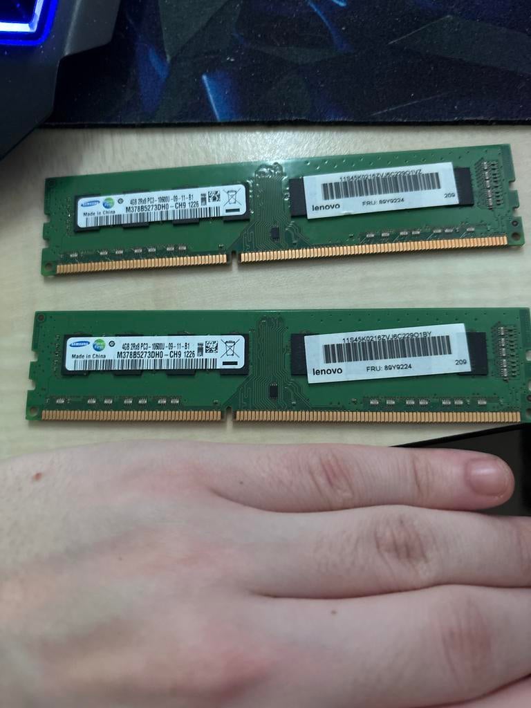 Samsung 4GB DDR3 1333MHz RAM Geheugenmodule, Computers en Software, RAM geheugen, Gebruikt, DDR3, Ophalen of Verzenden, Desktop