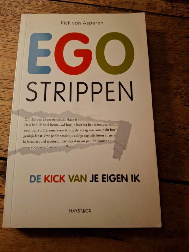 Rick van Asperen - Egostrippen, Boeken, Psychologie, Zo goed als nieuw, Ophalen of Verzenden