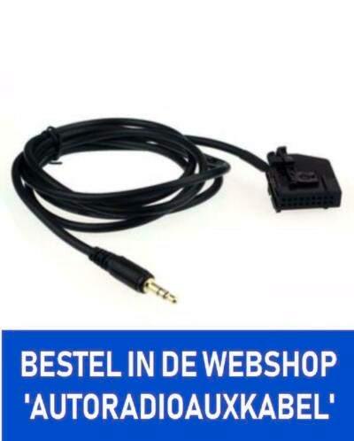 Aux in kabel VW Rns MFD2 MFD 2 Navigatie Iphone Ipod, Auto diversen, Autoradio's, Nieuw, Ophalen of Verzenden