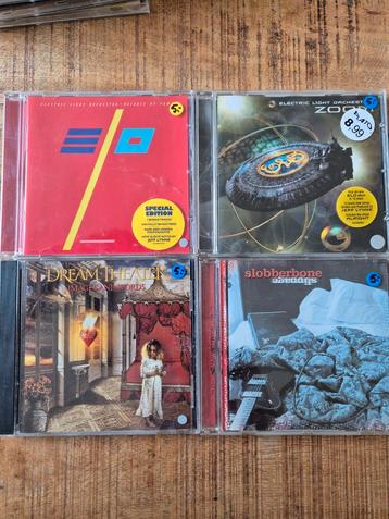CD's: ELO, Dream Theater, Slobberbone - €5 p/s beschikbaar voor biedingen