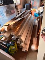 Rest partij hoor deuren met afdek plinten, Doe-het-zelf en Verbouw, Hout en Planken, Minder dan 25 mm, Eiken, Ophalen of Verzenden