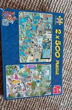 Jan van Haasteren puzzels 2 x 500 stukjes., Ophalen of Verzenden, Zo goed als nieuw
