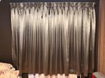 Zonwerende, lichtdichte gordijnen, 100 tot 150 cm, Ophalen of Verzenden, Zo goed als nieuw, Grijs