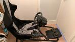 Fanatec racing sim met logitech g920 stuur,padalen,schakel., Spelcomputers en Games, Spelcomputers | Xbox | Accessoires, Ophalen of Verzenden