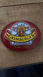 Taplens grimbergen dubbel, ovaal, Ophalen of Verzenden, Zo goed als nieuw, Flesje(s), Overige merken