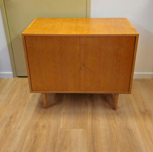 Vintage Kastje Kast Dressoir TV Meubel Badkamer, Huis en Inrichting, Kasten | Televisiemeubels, Gebruikt, Minder dan 100 cm, 25 tot 50 cm