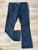 Flared broek maat 46, Ophalen of Verzenden, Zo goed als nieuw, Zwart, Broek of Spijkerbroek