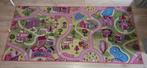 Vloerkleed Sweet town - roze - 95x200 cm, Ophalen, Zo goed als nieuw