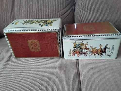 container made in Holland. grote vintage blikken. trommels, Verzamelen, Blikken, Gebruikt, Overige, Overige merken, Ophalen of Verzenden