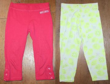 2 korte leggings van Muy Malo & Gap 128 beschikbaar voor biedingen
