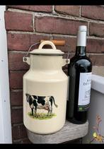 Emaille melkkannetje afbeelding koe. Lijkt opJet ter Steege., Ophalen of Verzenden
