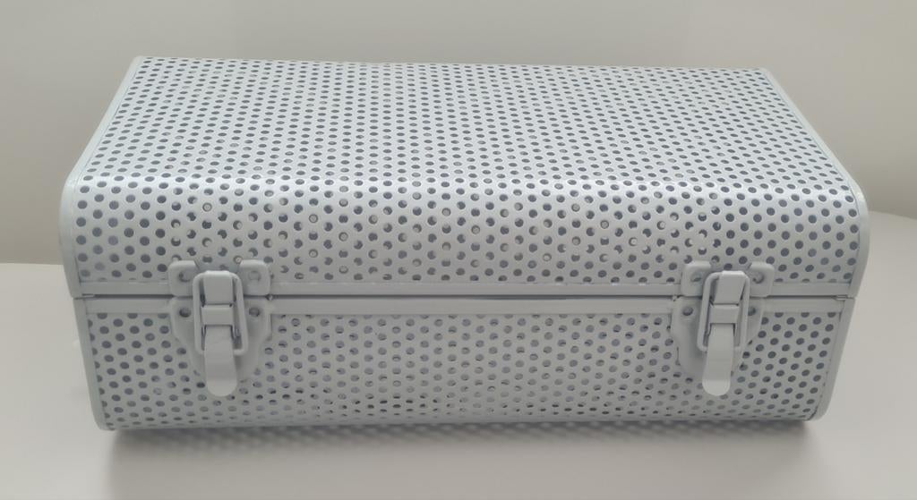 2x Metalen Magnetische Kist, Huis en Inrichting, Woonaccessoires | Kisten, Minder dan 50 cm, Gebruikt, Minder dan 50 cm, Ophalen of Verzenden