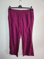Broek40 - Fuchsiakleurige linnen Didi broek maat 44, Kleding | Dames, Ophalen of Verzenden, Zo goed als nieuw, Maat 42/44 (L)