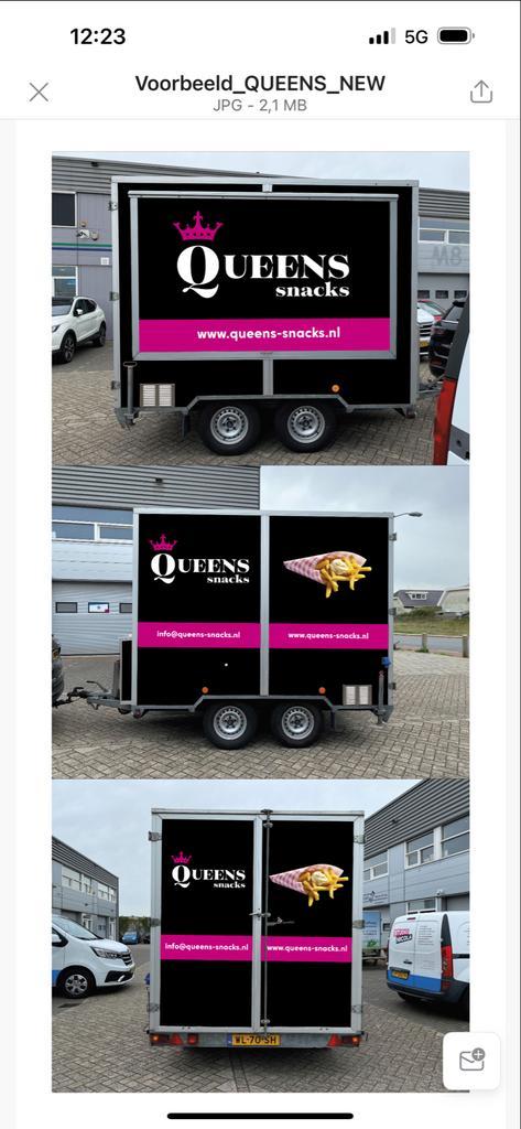 Snackkar in goede staat met gasfrituur, Zakelijke goederen, Partijgoederen en Retail | Verkoopwagens, Ophalen