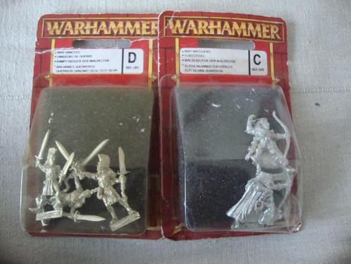 Warhammer C 92-36 Way Watchers en D 92-35 War Dancers, Hobby en Vrije tijd, Wargaming, Zo goed als nieuw, Warhammer, Figuurtje(s)