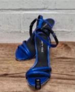 Kenneth Cole - Metallic leren strappy sandals 36 - Nieuw, Pumps, Blauw, Kenneth Cole, Nieuw