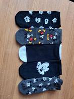5x Primark Mickey Mouse Sokken - Maat 39-42, Sokken en Kniesokken, Primark, Zwart, Nieuw