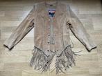 Origineel suède cowgirl jasje, Beige, Ophalen of Verzenden, Zo goed als nieuw, Jasje