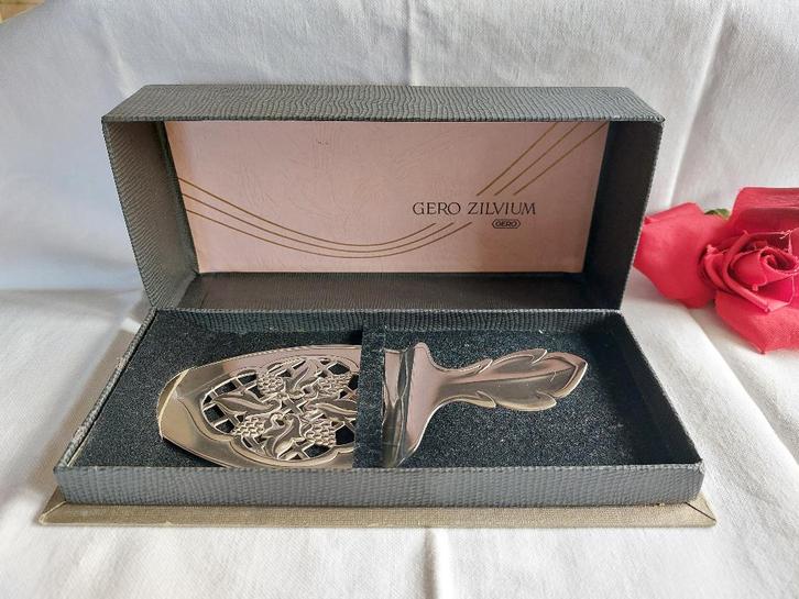 Gero 90 | modelnummer 873 | taartschep | originele doos, Antiek en Kunst, Antiek | Bestek, Ophalen of Verzenden