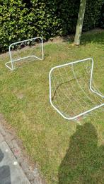 2 voetbalgoaltjes, Sport en Fitness, Voetbal, Ophalen, Zo goed als nieuw, Bal