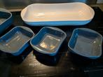 4 VIVO ovenschalen, Huis en Inrichting, Keuken | Servies, Ophalen, Effen, Aardewerk, Schaal of Schalen
